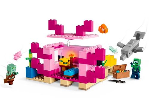 Klocki Minecraft 21247 Dom Aksolotla na Arena.pl