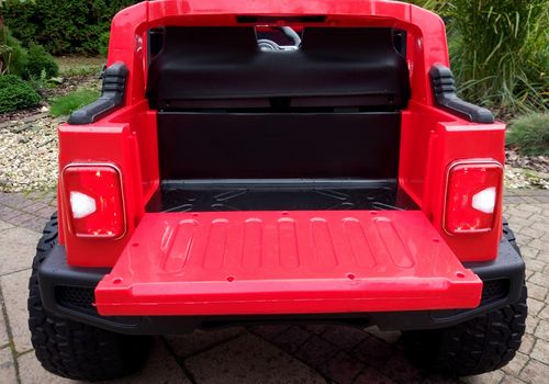 AUTO NA AKUMULATOR JEEP 4x4 Czerwony na Arena.pl