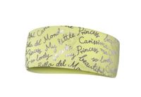 BROEL KA opaska dla dziewczynki napisy limonka 46-48