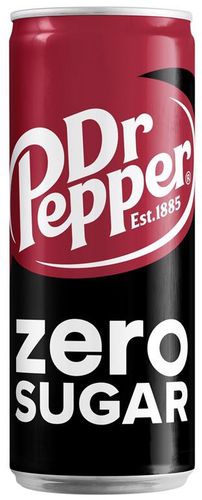 Dr Pepper Zero Sugar Napój gazowany o smaku owocowym 330 ml na Arena.pl