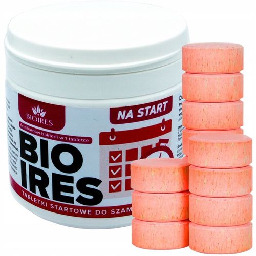 Bioires aktywator starter tabletki do oczyszczalni rozruch szamba 5w1 na Arena.pl