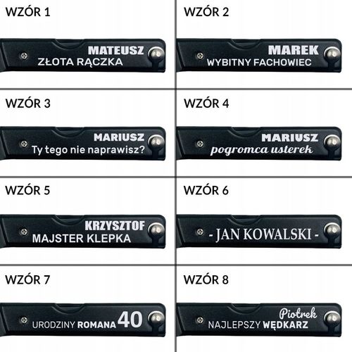 MULTITOOL 17w1 Z GRAWEREM prezent dla faceta męża dziadka na 18-99 na Arena.pl