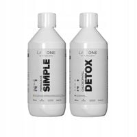 LAB ONE CHLOROPHYLL DETOX oczyszczanie 500ml + Parasolve Simple Na pasożyty