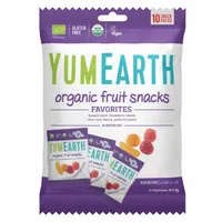 YumEarth żelki bez żelatyny EKO 10x19,8g