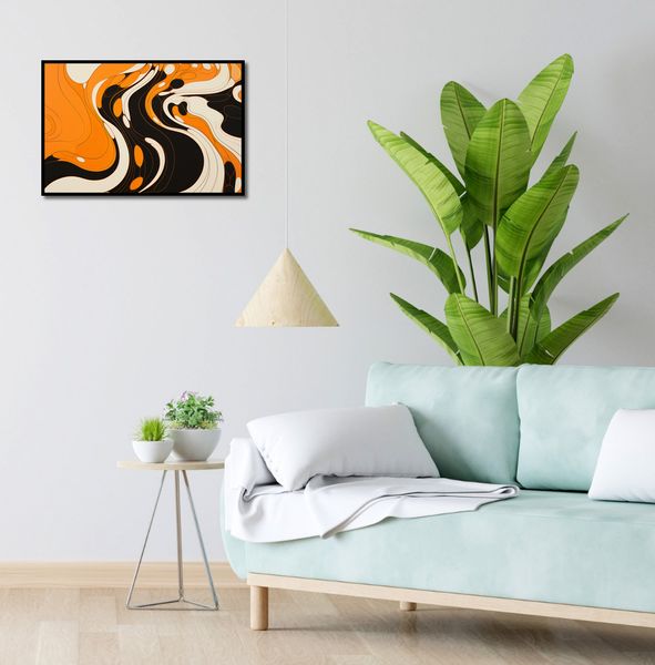 Plakat 60x40cm Tańczący Atrament zdjęcie 4