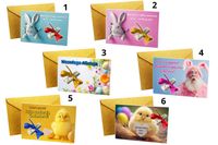 WIELKANOCNY BON / KARTA PODARUNKOWA + ZŁOTA KOPERTA