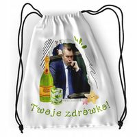 Plecak Przemysław Czarnek Sportowy Szkolny Worek Z Nadrukiem Ze Zdjęciem