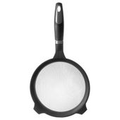 Sitko Kuchenne Stalowe Cedzak z Uchwytem do Odcedzania Przesiewania 19,5 cm