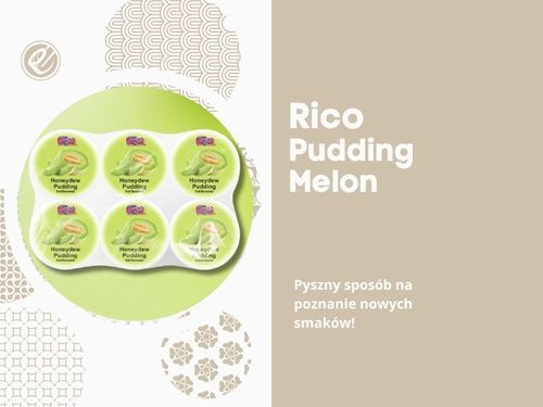 Rico Honeydew Pudding deser o smaku melona na wodzie kokosowej na Arena.pl