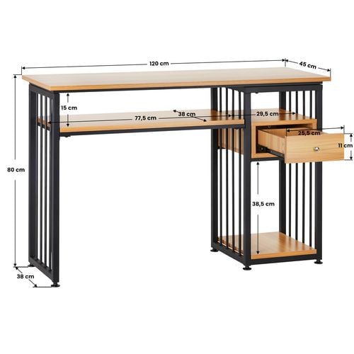 Biurko kosmetyczne MT-302 loft na Arena.pl