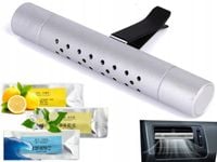 3x WKŁAD Odświeżacz do Samochodu Auta ZAPACH PERFUMY w KRATKĘ KRATKI NAWIEW