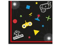 Serwetki, Gaming Party, 33 cm x 33 cm, 20 szt.