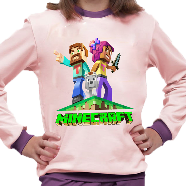 Piżama dziecięca Minecraft zdjęcie 1