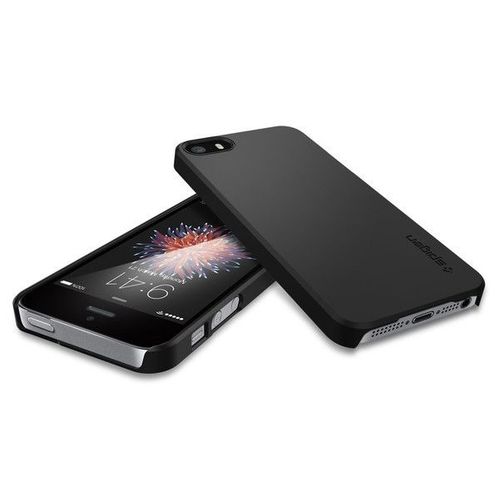 SPIGEN THIN FIT IPHONE 5 5S SE BLACK 041CS20168 na Arena.pl