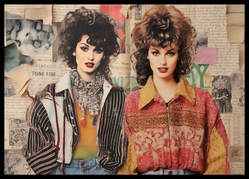 Plakat 59,4x42cm Ikony Stylu'80 na Arena.pl