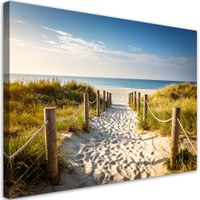 Obraz do salonu sypialni jadalni, Ścieżka na plażę Krajobraz 120x80
