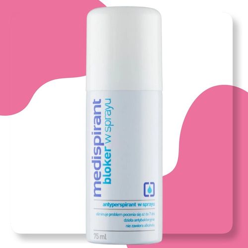 Antyperspirant spray 75 ml Medispirant bloker potu pod pachy na Arena.pl