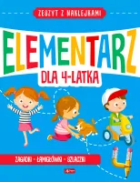 Zeszyt z naklejkami. Elementarz dla 4-latka