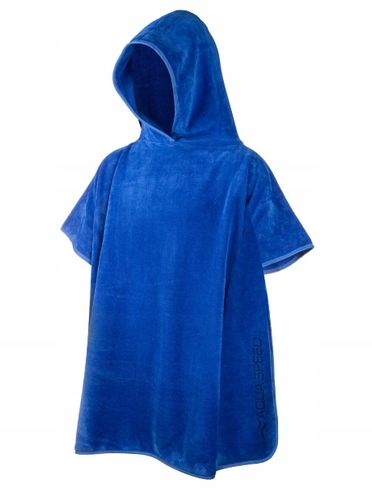 Poncho dziecięce na basen ręcznik unisex z mikrofibry Aqua Speed 70x120 na Arena.pl