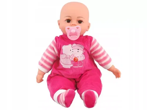 LALKA JAK ŻYWA BOBAS 45cm MÓWI butelka smoczek NEW na Arena.pl