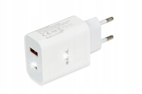 Ładowarka sieciowa iBOX C-36 USB A+C 20W kabel USB-C do USB-C