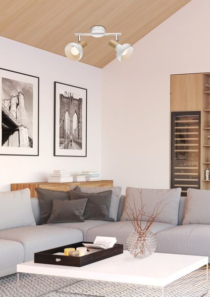 Puerto listwa 2x40W E14 biały zdjęcie 2