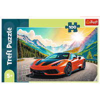 TREFL 16490 Puzzle 100 Wyścig z czasem