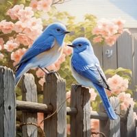 Plakat 40x40cm Wiosna u Bram