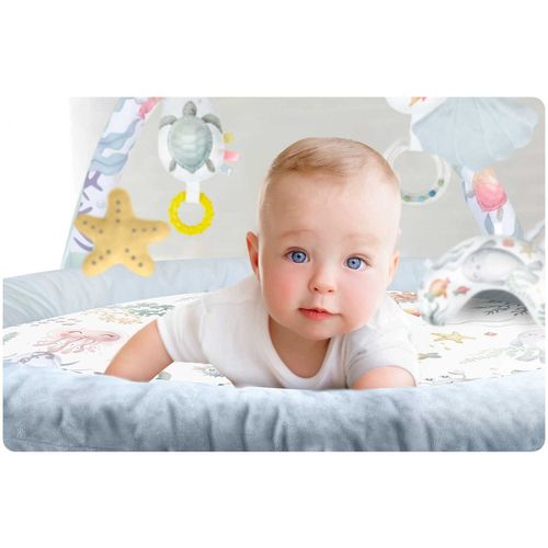 Mata edukacyjna interaktywna Ocean Nukido - niebieska na Arena.pl