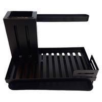 Organizer do zlewu ze stali nierdzewnnej z tacą