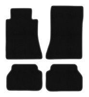 Dywaniki welurowe czarne Mercedes E W124 Coupe 1984-1997 BASIC