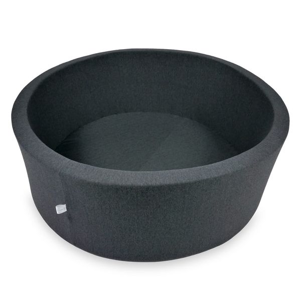 Suchy basen 110x40cm grafitowy bez piłek zdjęcie 1