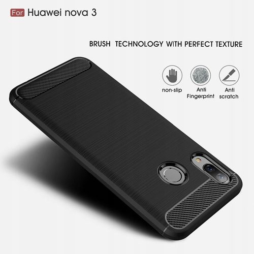 PANCERNE Etui KARBON Case Huawei Nova 3 + SZKŁO na Arena.pl