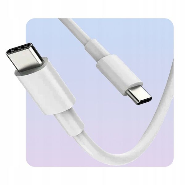 Ładowarka Do Samsung 25W (Szybka, Oryginalna, USB C) + Kabel USB C do USB-C zdjęcie 2