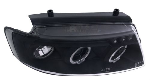 Reflektory lampy przednie Passat B5 ringi LED na Arena.pl