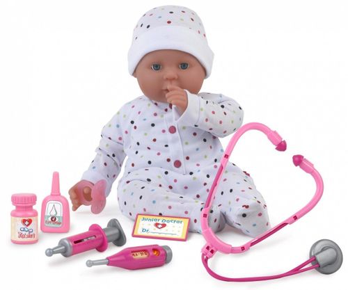 Lalka bobas 46 cm Dolly Doctor na Arena.pl