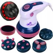 MASAŻER DO CIAŁA WYSZCZUPLAJĄCY UJĘDRNIAJĄCY 5w1 ANTYCELLULITOWY NAKŁADKI