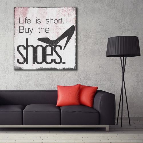 Deco Panel, Life is short 80x80 na Arena.pl