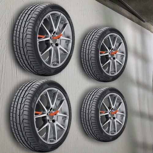 Komplet 4 uchwytów ściennych Maclean, max. obciążenie 60kg/1 uchwyt, na Arena.pl