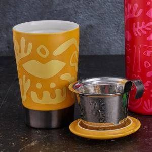 Kubek termiczny TeaEve Opera red zdjęcie 3