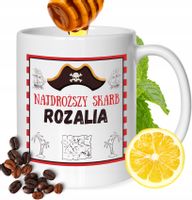 Kubek Dla Rozalii Koleżanki Przyjaciółki Prezent Z Nadrukiem Biały 330Ml