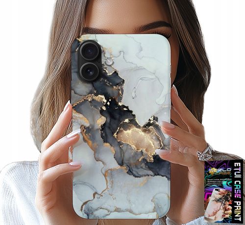 ETUI DO IPHONE 16 - ELEGANCKI MARMUREK MODNE KOBIECE WZORY na Arena.pl
