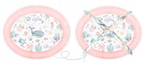 MATA EDUKACYJNA INTERAKTYWNA DLA NIEMOWLĄT KOKON KOJEC GNIAZDO NUKIDO na Arena.pl