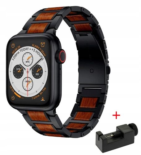 PASEK DO APPLE WATCH SERIES 1/2/3/4/5/6/7/8 SE 42MM 44MM 45MM 49MM + SZKŁO na Arena.pl