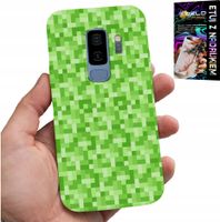 ETUI DO SAMSUNG GALAXY S9 PLUS - WZORY Z GIER Z GRY PIKSEL PIKSELE PLECKI