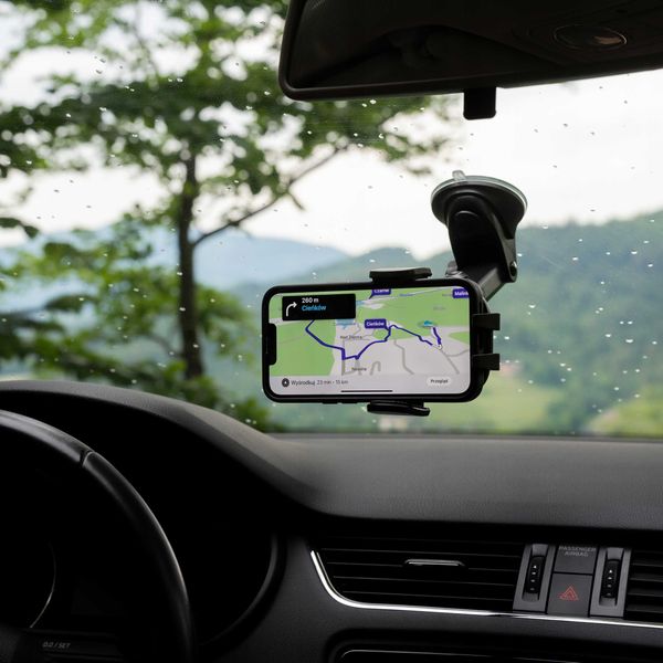 Spacecase Car Holder Sc13 Ghost Dash/Windshield Black zdjęcie 10