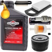 OLEJ BRIGGS ŚWIECA BRIGGS FILTR POWIETRZA 794422 OLEJU PALIWA 14 - 17,5 KM