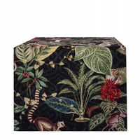 Bieżnik gobelinowy 180cm czarny zielony czerwony na stół dekoracyjny