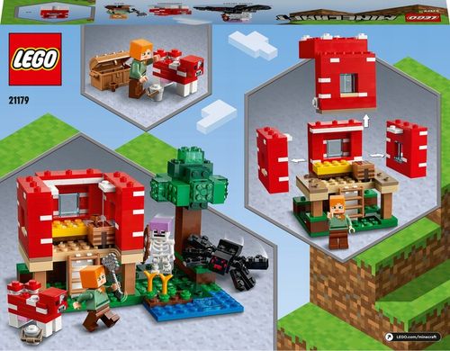 LEGO Minecraft Dom w grzybie 21179 . na Arena.pl