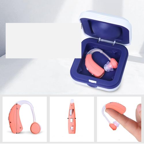 Aparat słuchowy Britzgo VHP-1301 ładowalny 40h pracy pomarańczowy na Arena.pl